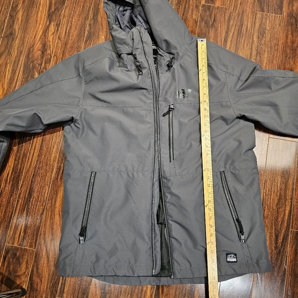 O'Neill Exile grey thinsulate firewall hyperdry waterproof ski jacket size XL - Picture 8 of 14